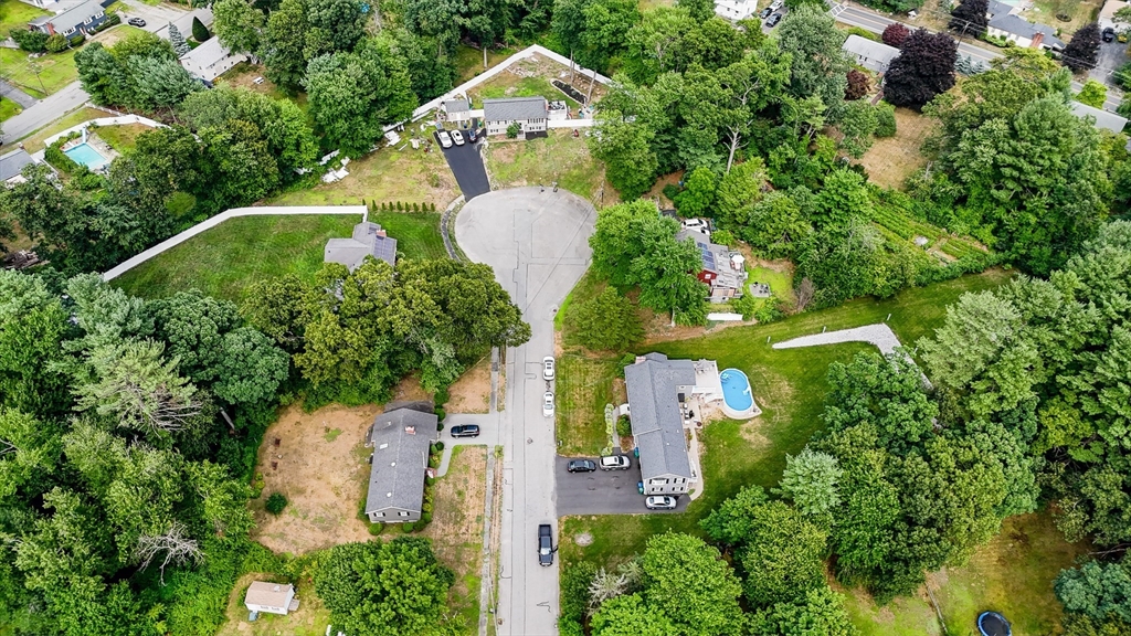 6 Montclair Circle Billerica, MA 01821 - Photo 39 of 42 an aerial view of a house with a yard basket ball court and outdoor seating