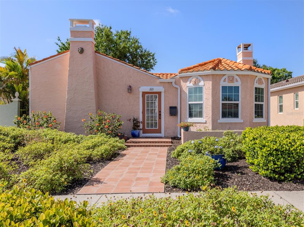 front view of a house