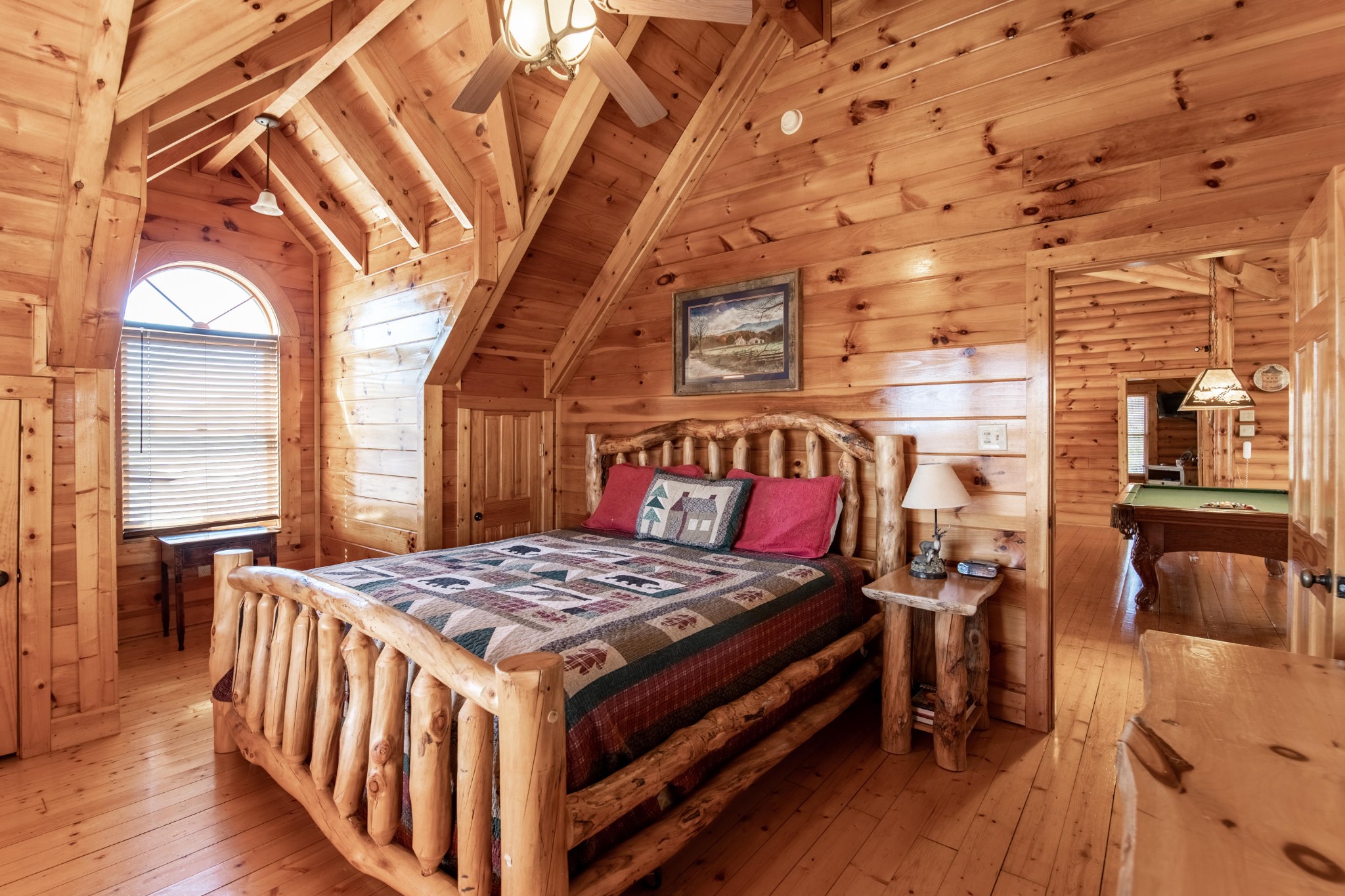 3005 Redtail Road Sevierville, TN 37862 - Photo 21 of 37 a bedroom with a bed and a table