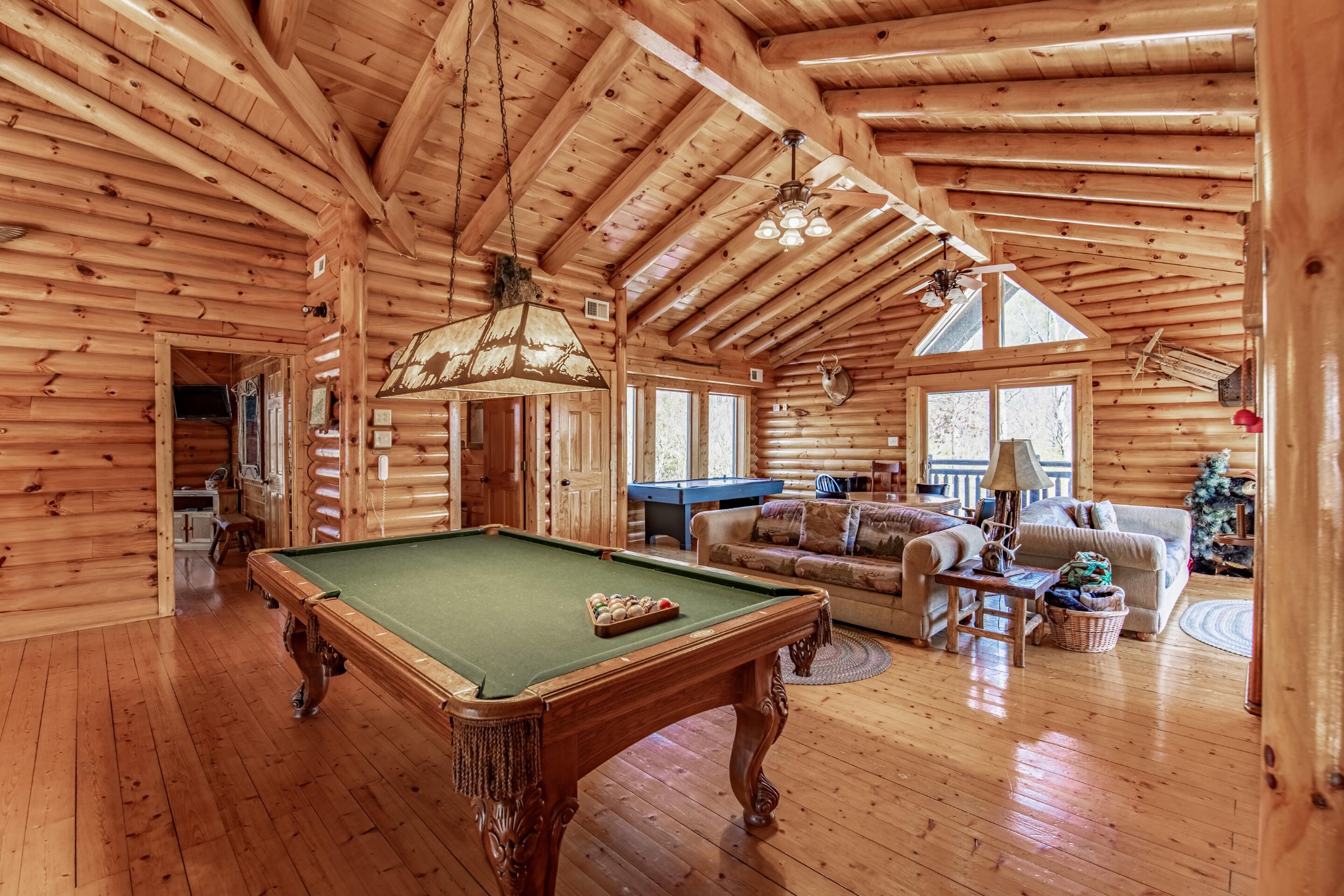 3005 Redtail Road Sevierville, TN 37862 - Photo 23 of 37 a living room with lots of furniture wooden floor and a table