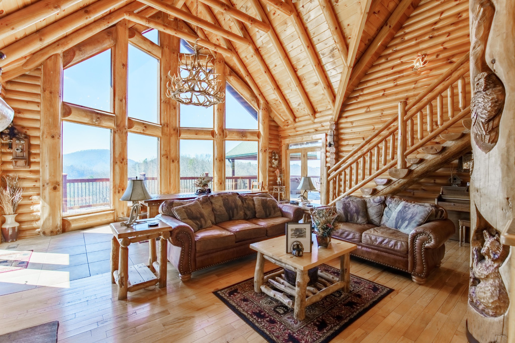 3005 Redtail Road Sevierville, TN 37862 - Photo 5 of 37 a living room with furniture and a large window