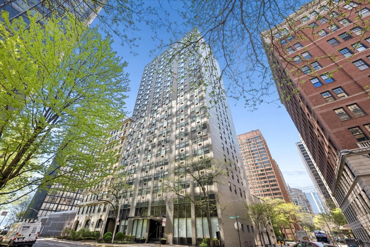 253 East Delaware Place, Unit 11F Chicago, IL 60611 - Photo 1 of 19 an aerial view of a multi story building