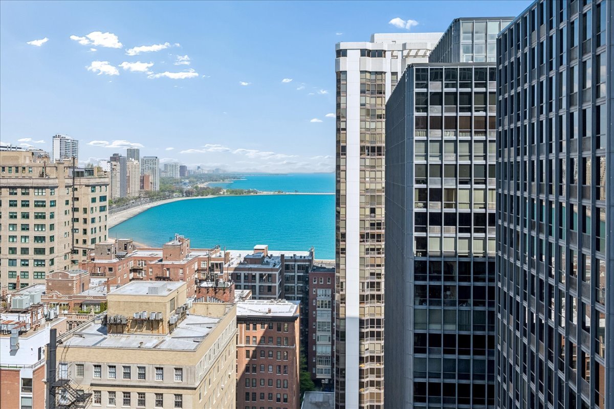 253 East Delaware Place, Unit 11F Chicago, IL 60611 - Photo 14 of 19 a view of a city with tall buildings