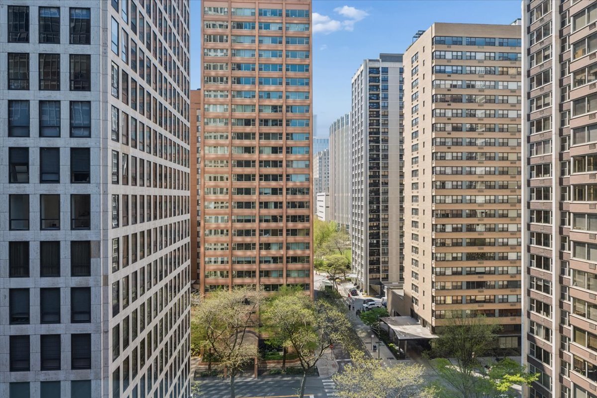 253 East Delaware Place, Unit 11F Chicago, IL 60611 - Photo 9 of 19 a view of a building with a street