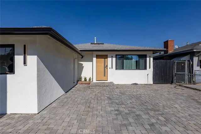 a front door view of a house