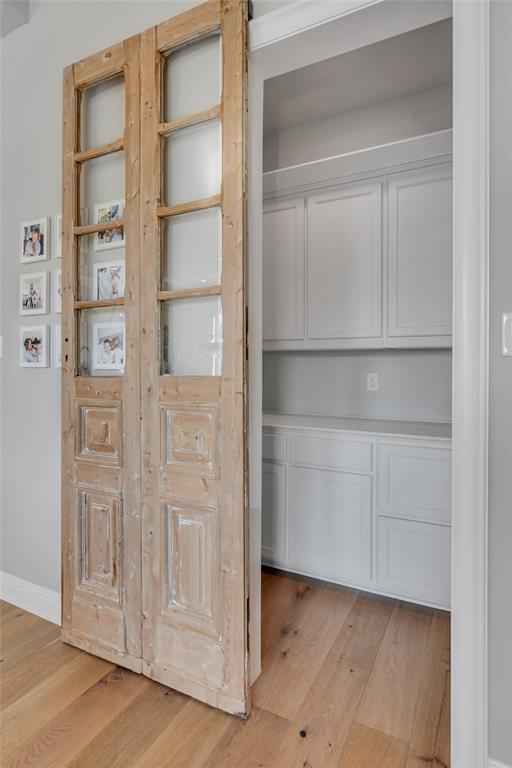 13753 Green Elm Road Fort Worth, TX 76008 - Photo 14 of 38 a view of an empty walk in closet