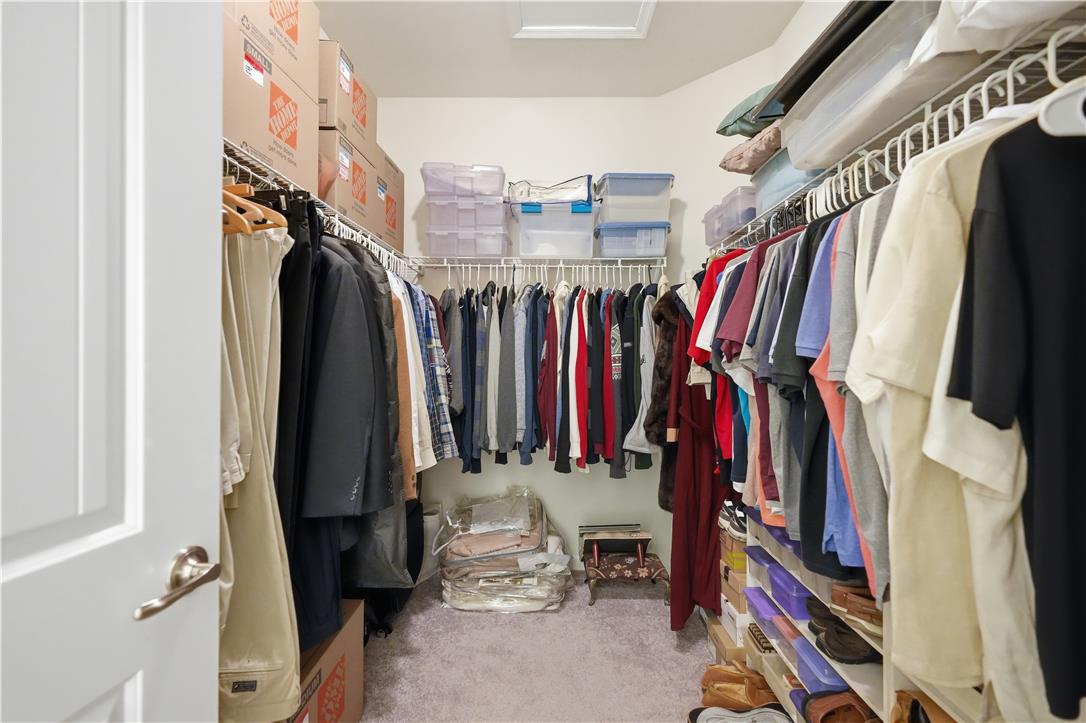 4120 Eveningstar Road Emmaus, PA 18049 - Photo 43 of 62 A well-organized walk-in closet offers ample storage and easy access to attire.