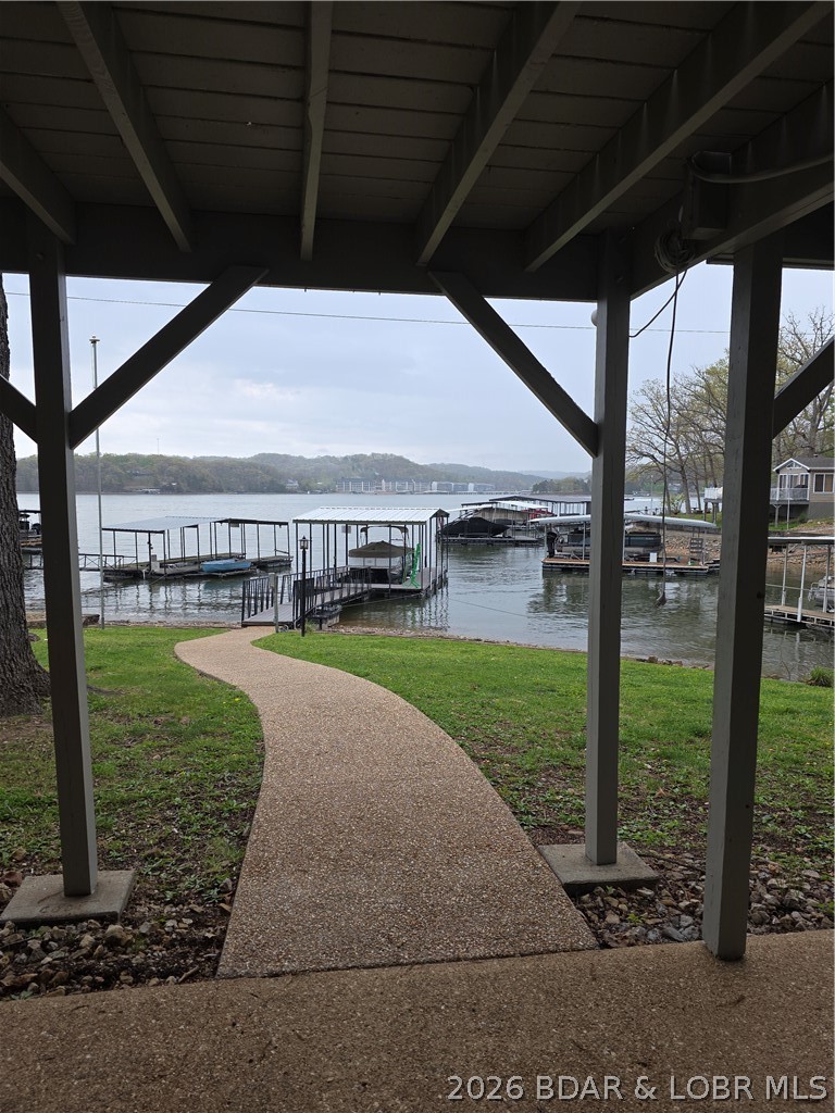 336 Boot Circle Camdenton, MO 65020 - Photo 38 of 48 Lower level walkway to the dock