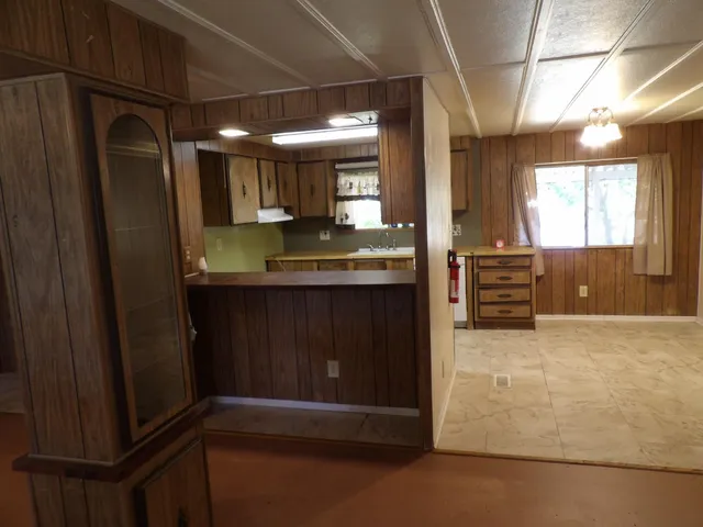 a view of empty room