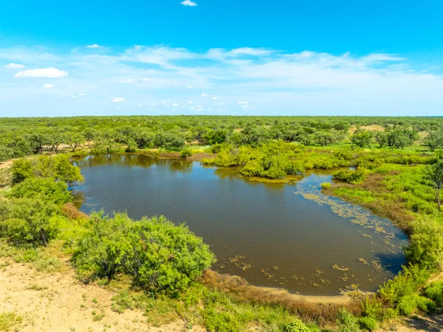 a view of a lake with a mountain