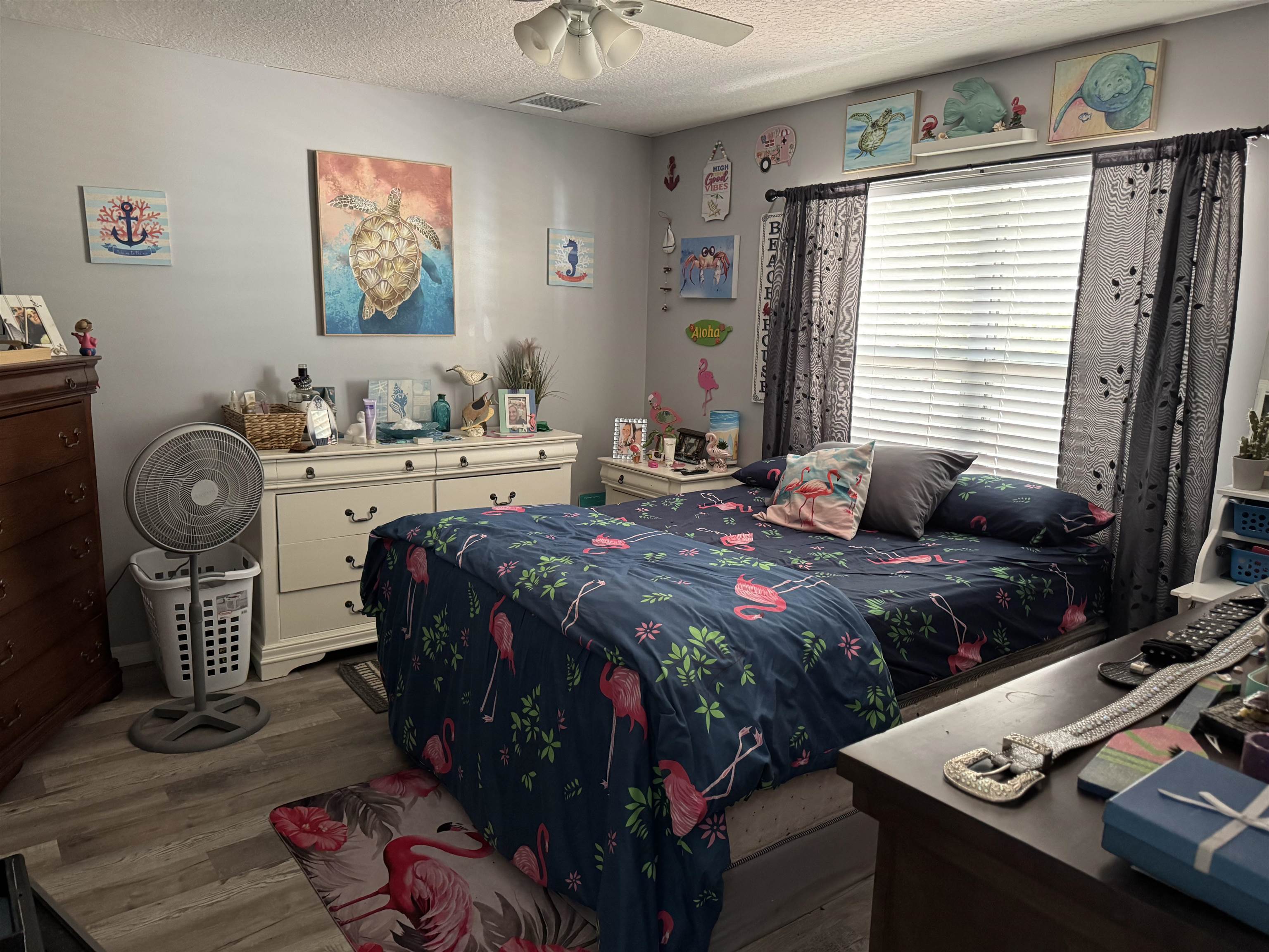 1134 Coral Farms Road Florahome, FL 32140 - Photo 13 of 33 a bedroom with bed and a window