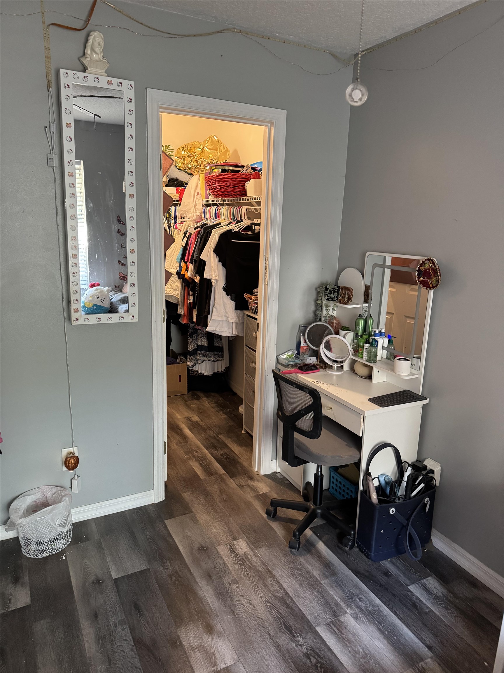 1134 Coral Farms Road Florahome, FL 32140 - Photo 21 of 33 a room with wooden floor and gym equipment