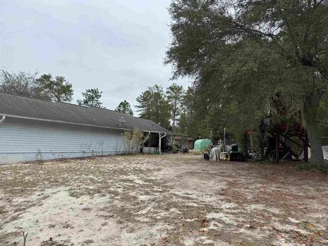 a view of outdoor space with trees