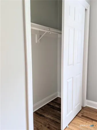 a view of closet area