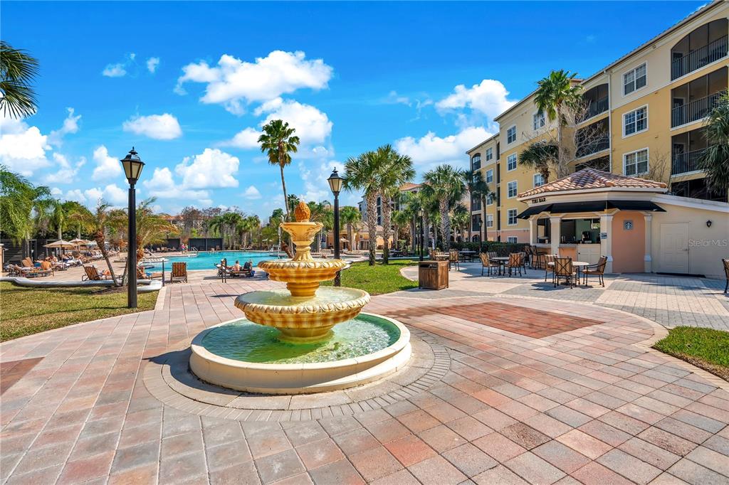 8601 Worldquest Boulevard, Unit 3108 Orlando, FL 32821 - Photo 24 of 24 a view of a fountain with a fountain in a yard