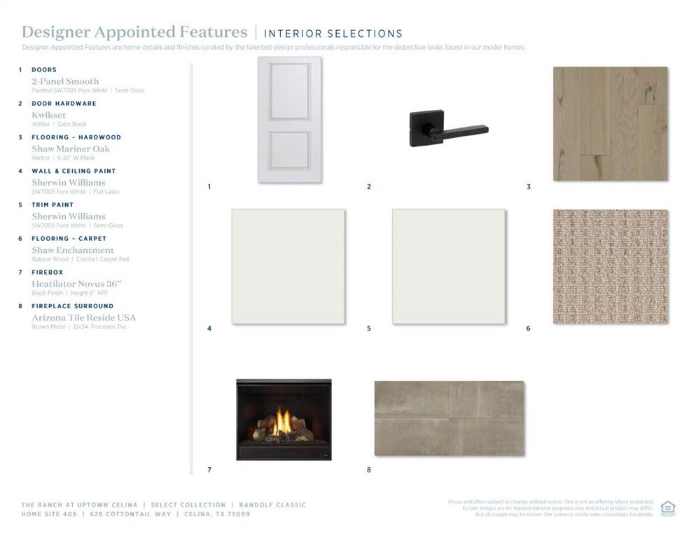 628 Cottontail Way Celina, TX 75009 - Photo 4 of 11 a black and white photo of a picture of a white wall