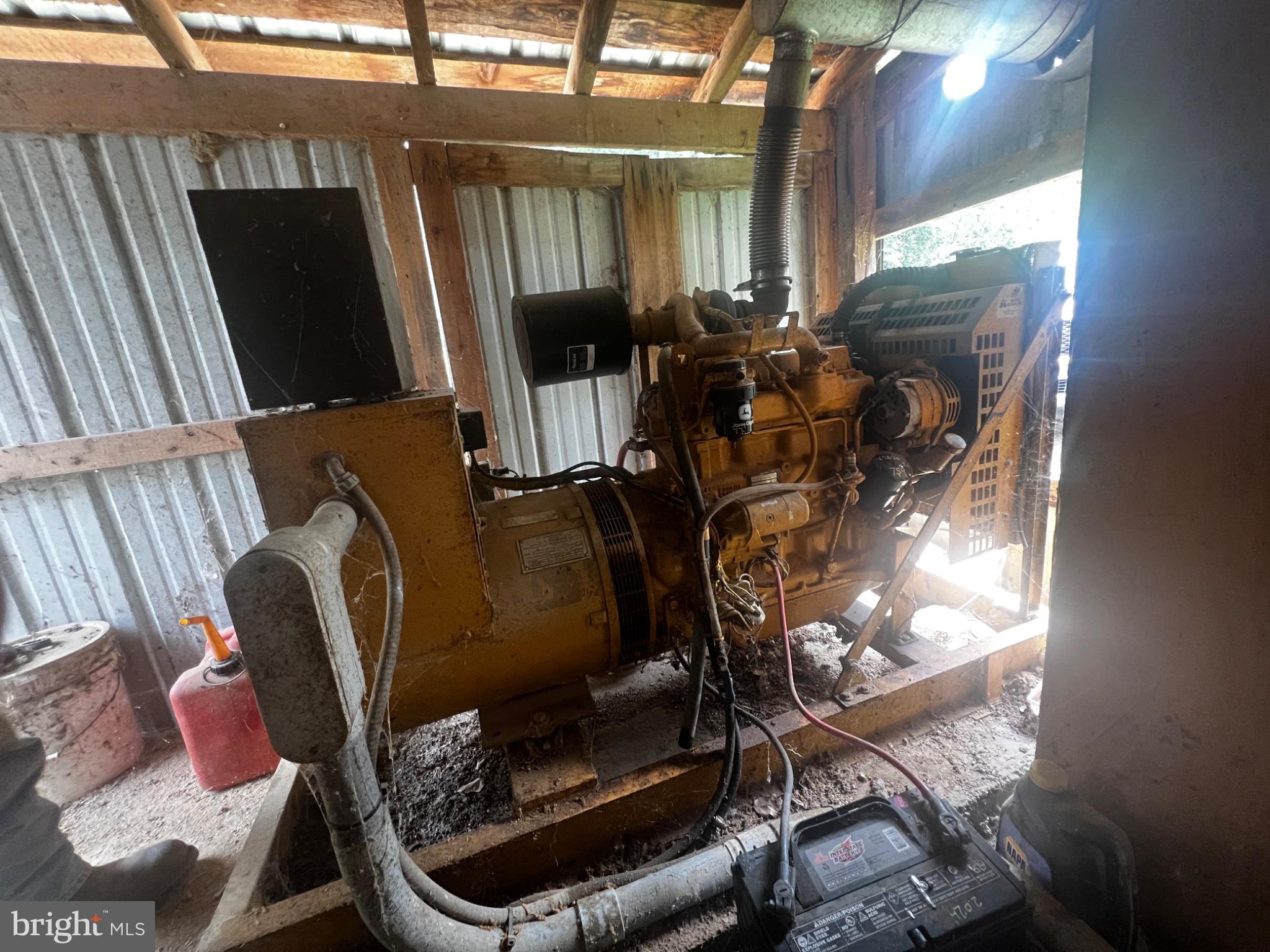 2971 Co Rte 259/3 Mathias, WV 26812 - Photo 22 of 41 Industrial power generator in a shed.