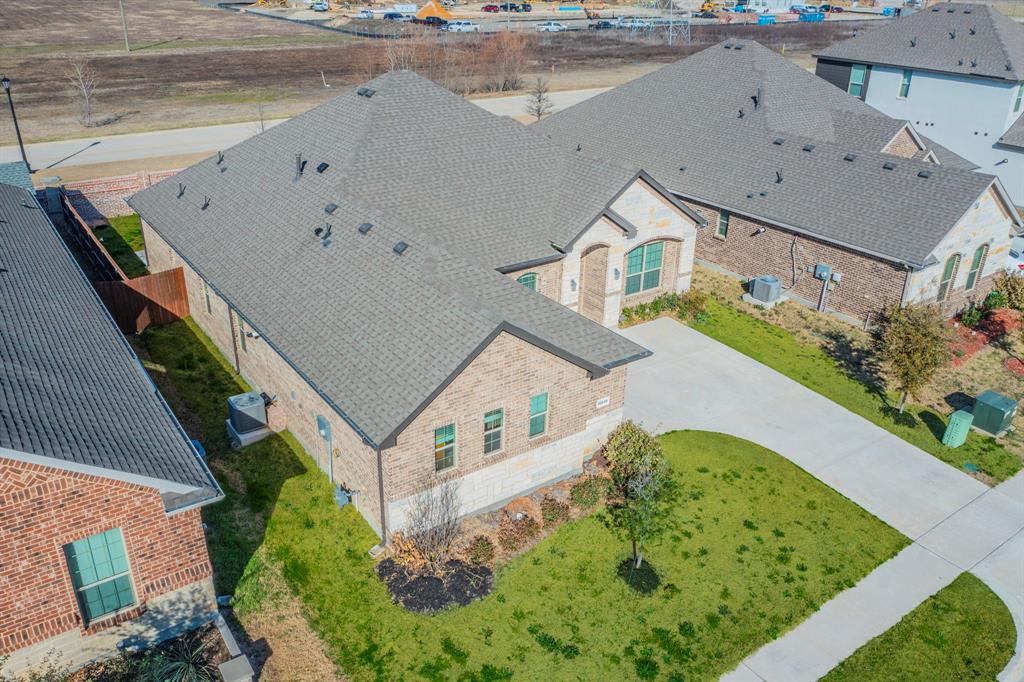 10638 Cherry Tree Way Grand Prairie, TX 76065 - Photo 34 of 39 Aerial view of home and yard
