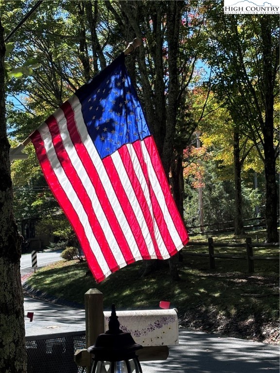 304 St Andrews Road Beech Mountain, NC 28604 - Photo 4 of 33 a view of a yard with cars