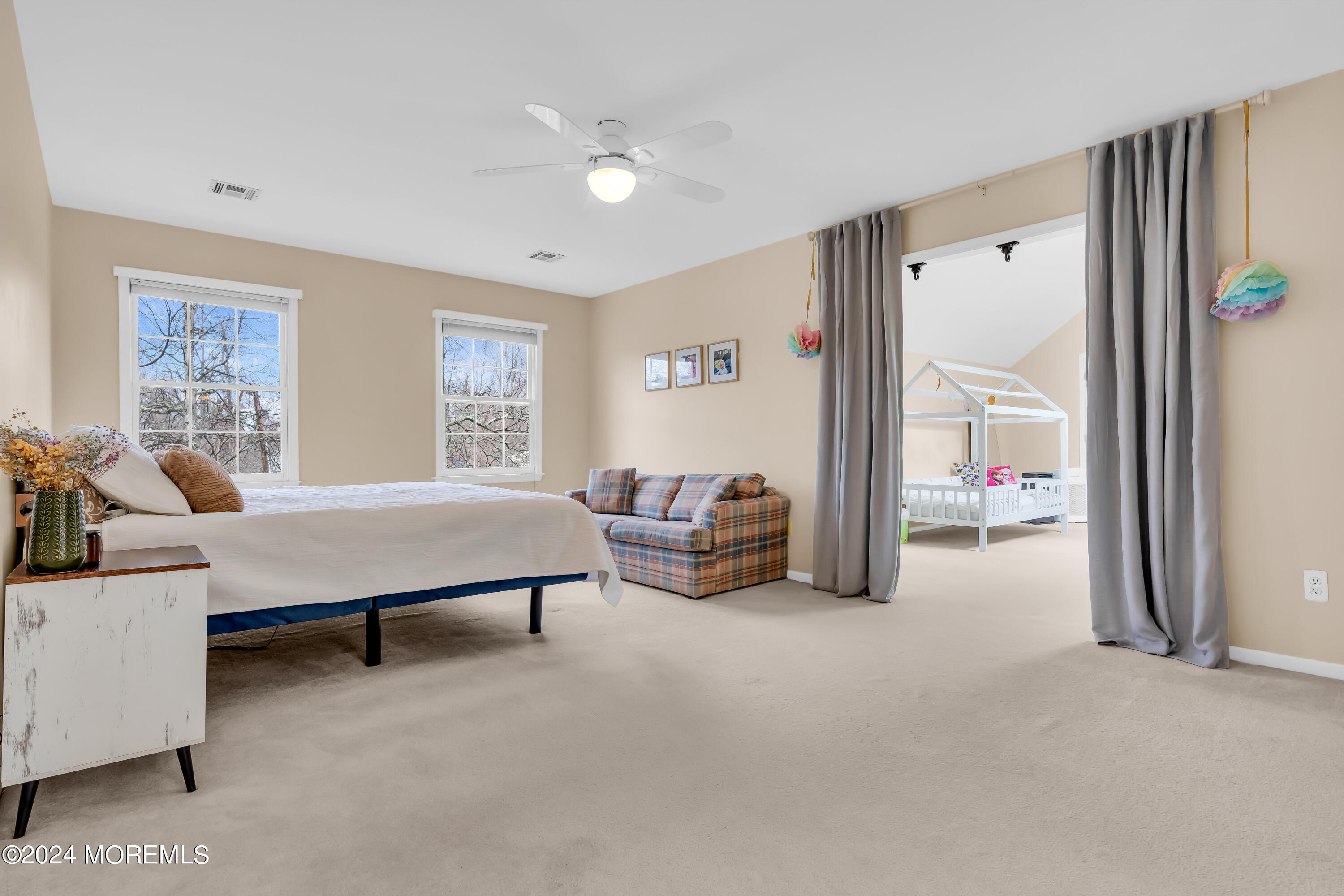 103 Taylors Mills Road Manalapan, NJ 07726 - Photo 17 of 34 Master Bedroom w adjoining Nursery