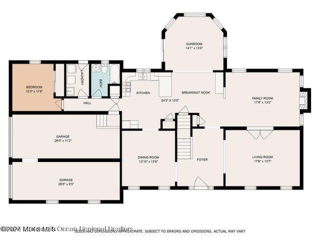 103 Taylors Mills Road Manalapan, NJ 07726 - Photo 33 of 34 Floor Plan level 1