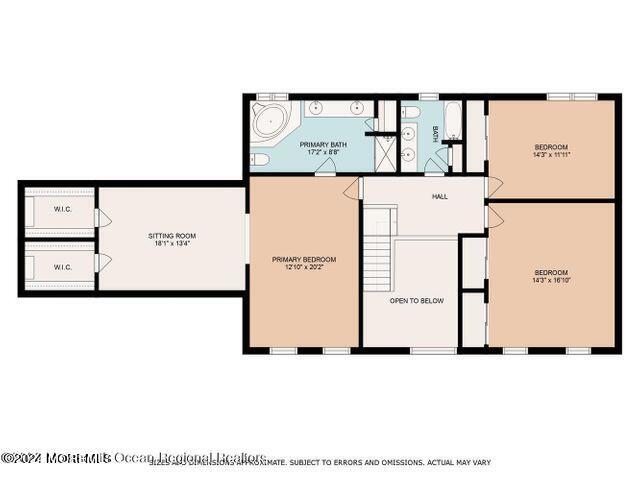 103 Taylors Mills Road Manalapan, NJ 07726 - Photo 34 of 34 Floor Plan level 2