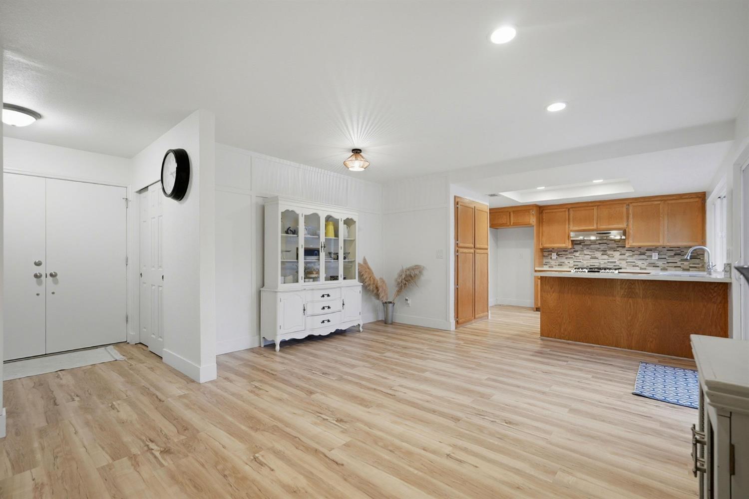 5932 Angelo Drive Loomis, CA 95650 - Photo 13 of 32 a view of kitchen and kitchen with wooden floor
