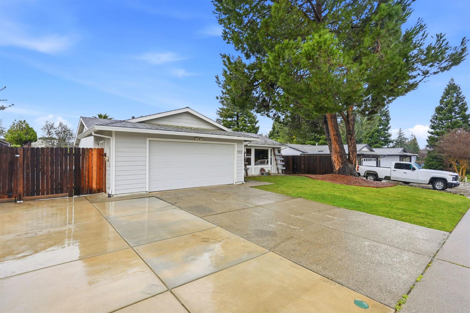 5932 Angelo Drive Loomis, CA 95650 - Photo 3 of 32 a view of a house with a garden and pathway
