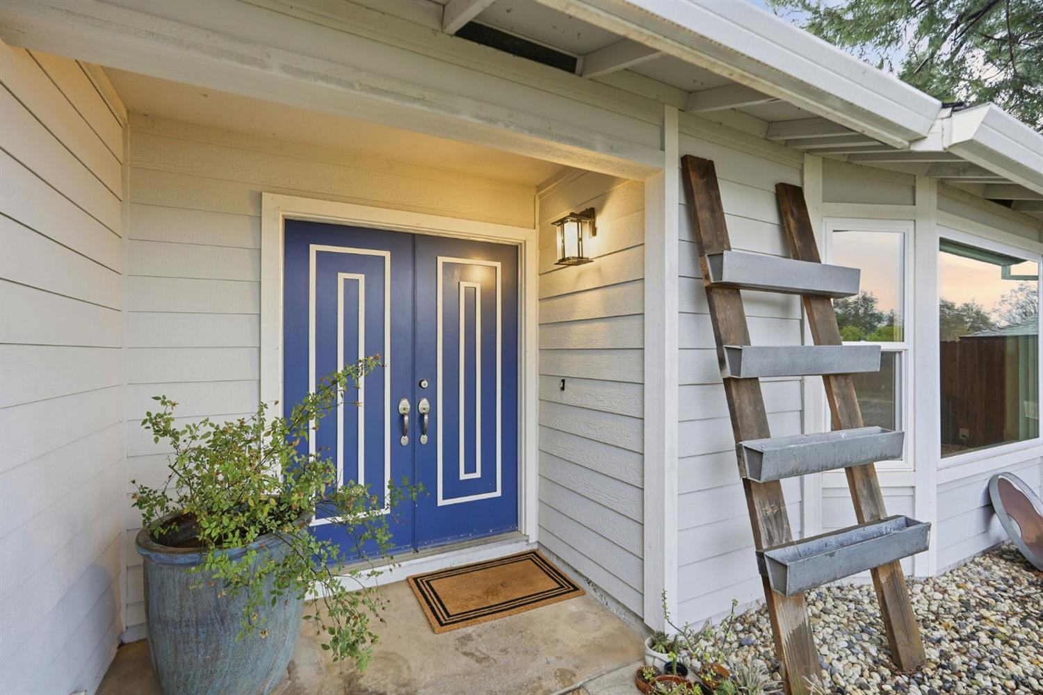 5932 Angelo Drive Loomis, CA 95650 - Photo 6 of 32 a view of front door and potted plants
