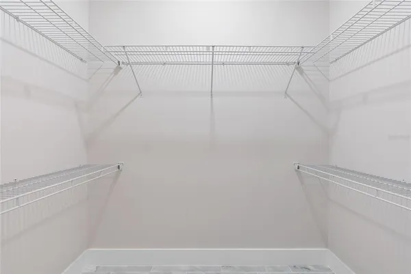 a view of a rack on the wall
