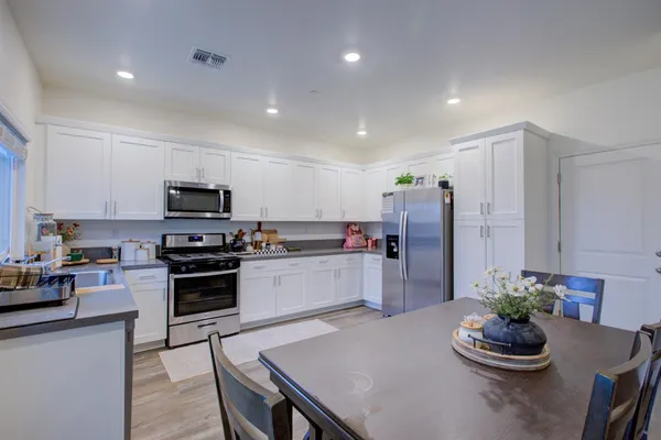 a room with storage and utility