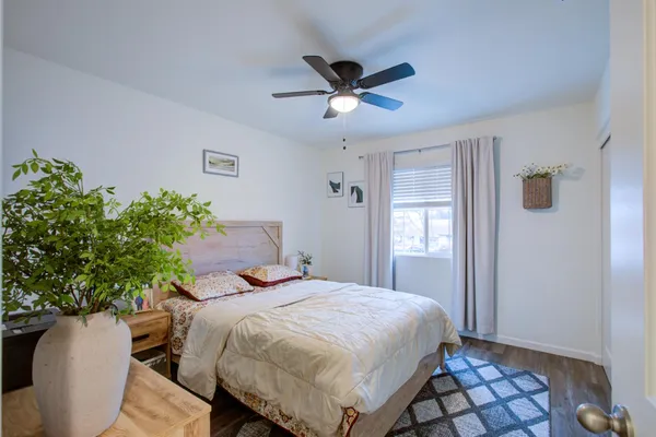 a front view of house with outdoor seating yard and seating area