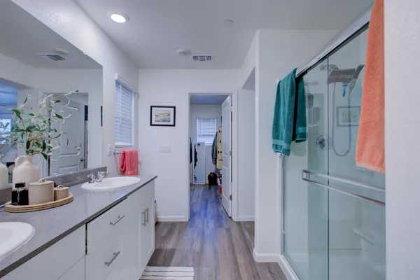 a view of a car parked in front of a house