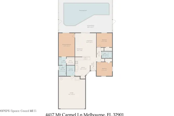 $339,613 | 4417 Mt Carmel Lane, Melbourne, FL 32901