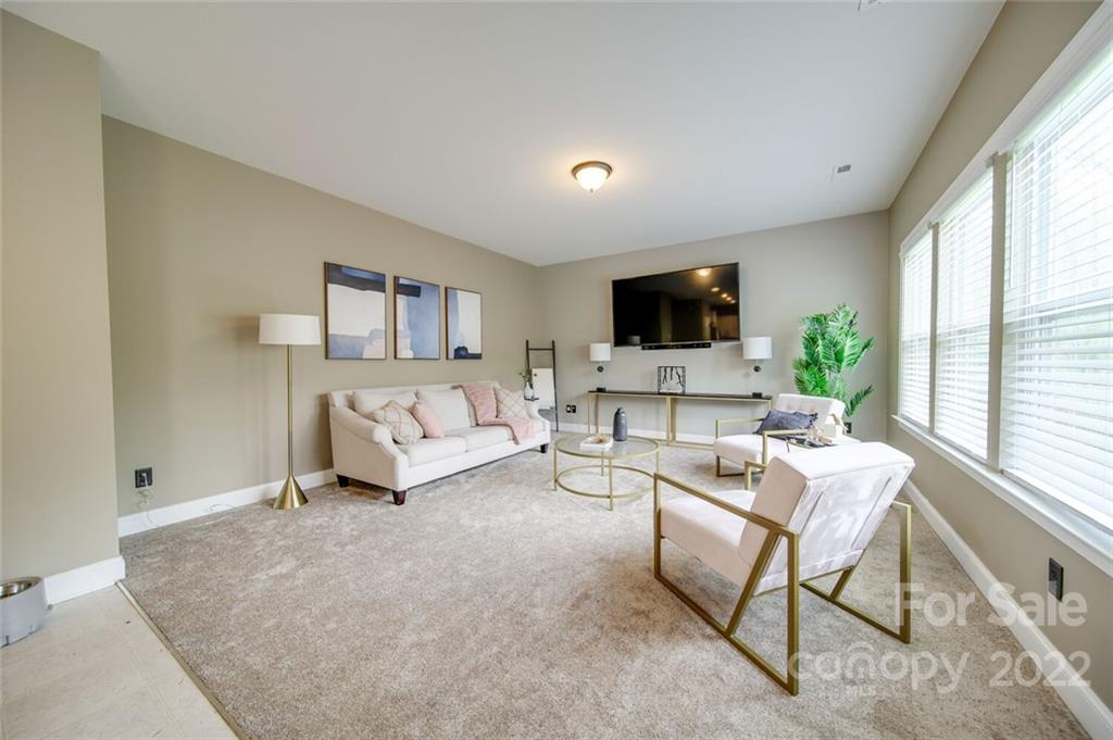 1684 Beleek Ridge Lane Clover, SC 29710 - Photo 3 of 20 a living room with furniture and a flat screen tv
