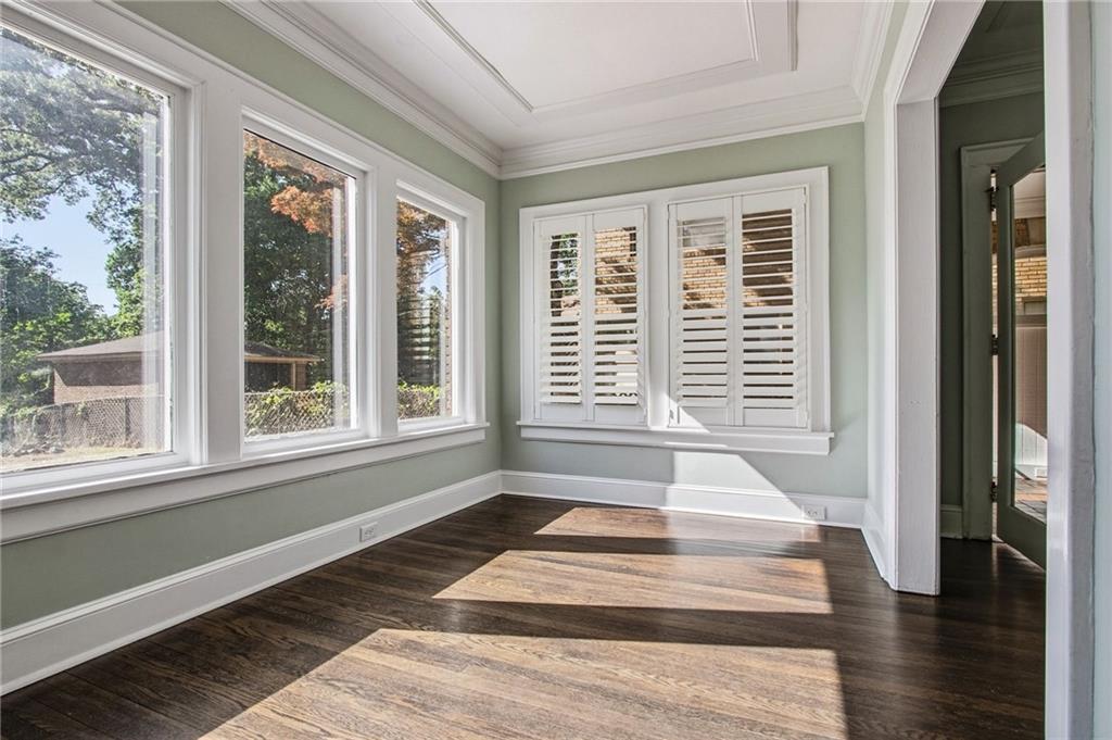 1417 Briarcliff Road Northeast Atlanta, GA 30306 - Photo 23 of 51 a front view of a house with a large window