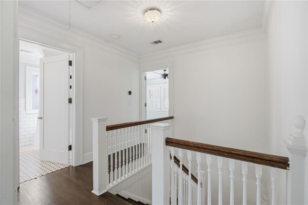 1417 Briarcliff Road Northeast Atlanta, GA 30306 - Photo 26 of 51 a view of a hallway with wooden floor and entryway