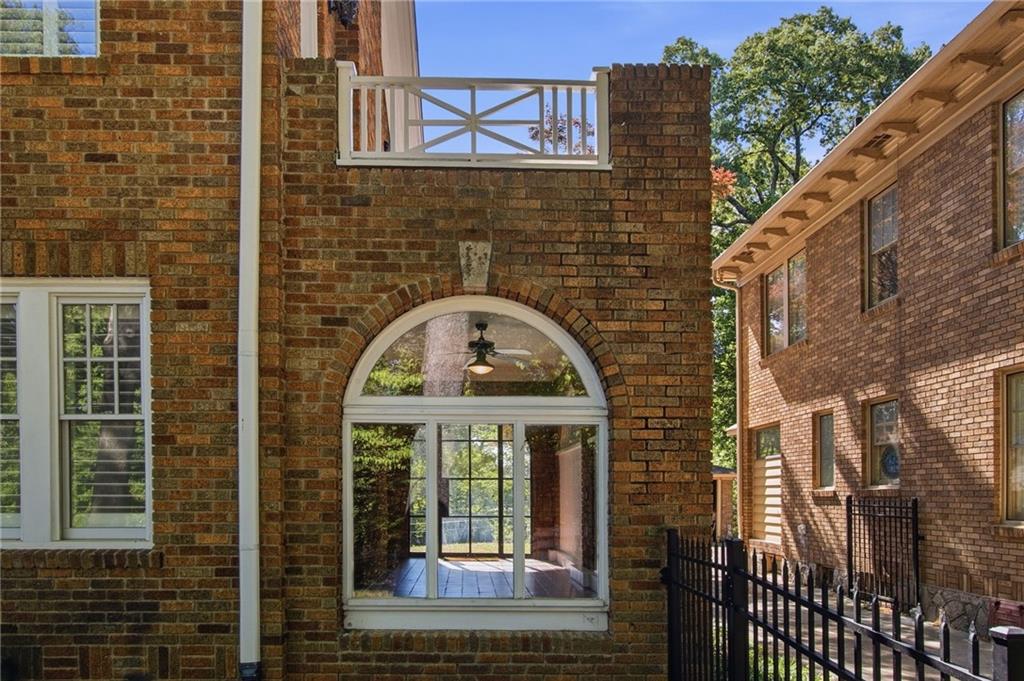 1417 Briarcliff Road Northeast Atlanta, GA 30306 - Photo 43 of 51 a front view of a building with a glass door