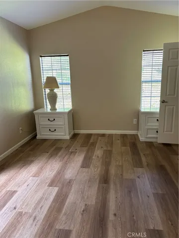 wooden floor in a room