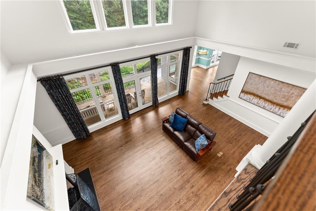 77 Old River Road Dahlonega, GA 30533 - Photo 62 of 98 a living room with furniture and a large window