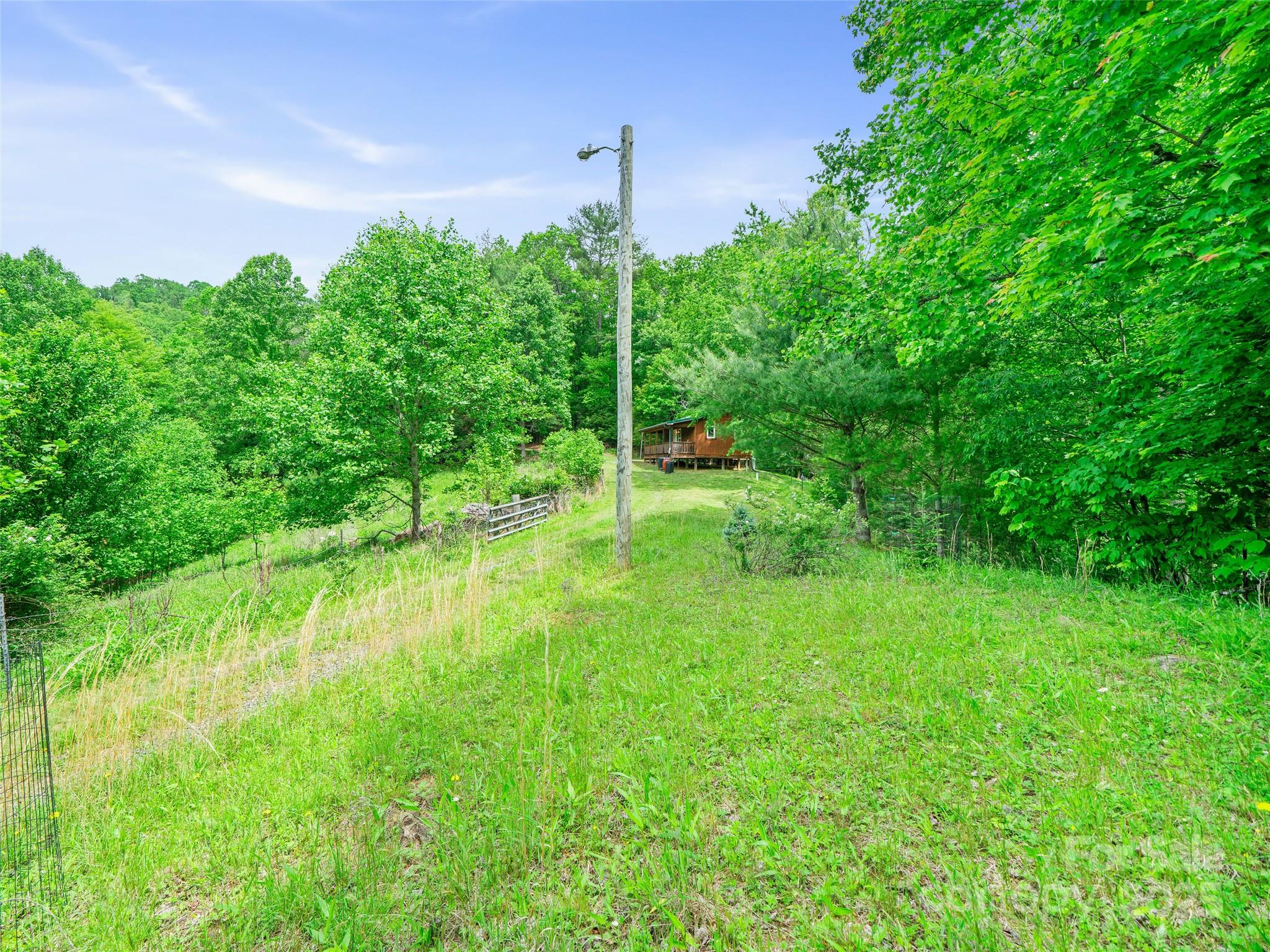 289 Bailey Settlement Road Green Mountain, NC 28740 - Photo 21 of 21 a green field with lots of trees in the background