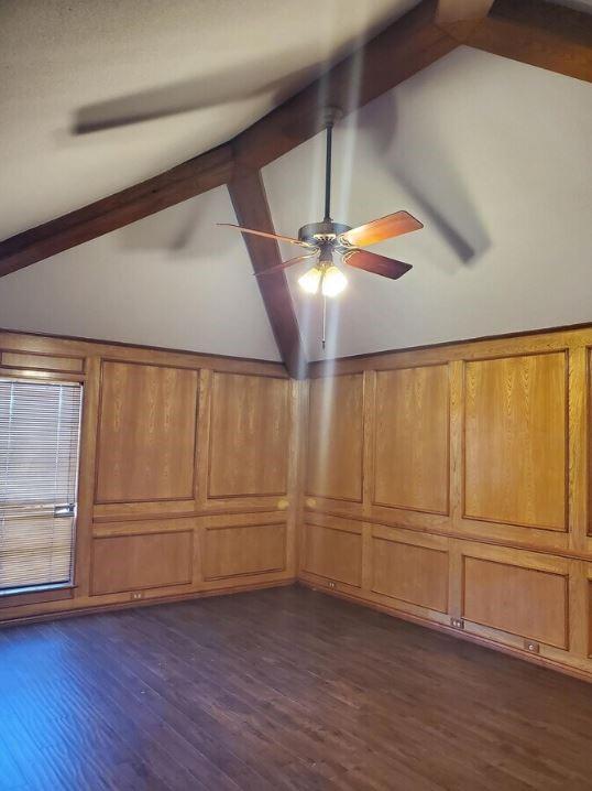 10948 Fm 898 Whitewright, TX 75491 - Photo 29 of 39 an empty room with wooden floor fan and windows