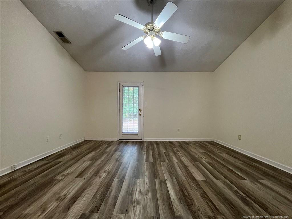 522 Longview Drive, Unit B Fayetteville, NC 28311 - Photo 4 of 10 wooden floor in an empty room