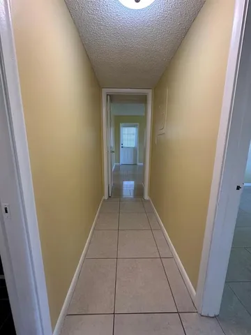 a view of a hallway in a house