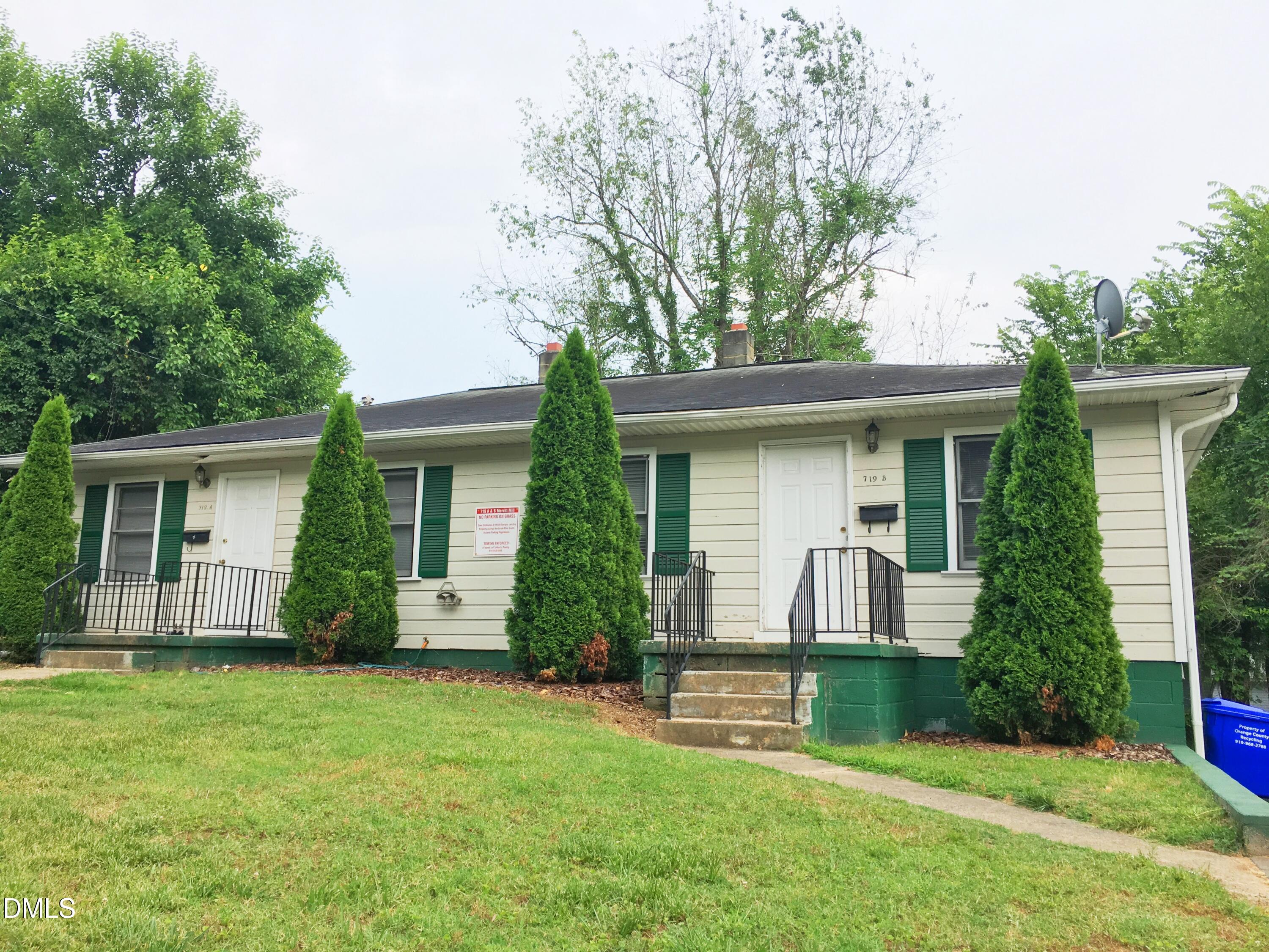 721 South Merritt Mill Road Chapel Hill, NC 27516 - Photo 18 of 28 719 AB S. Merritt Mill_House
