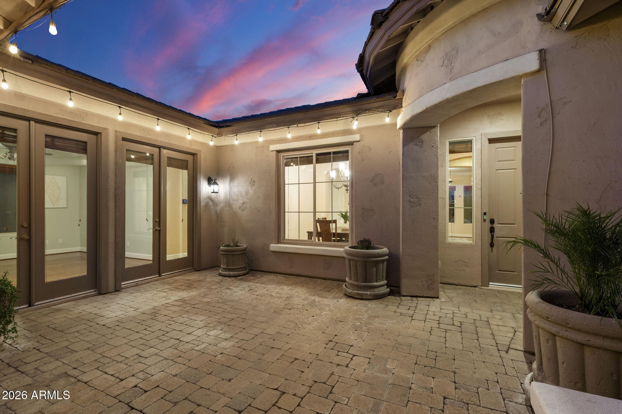 6920 West Fremont Road Laveen, AZ 85339 - Photo 31 of 44 Paver Courtyard w French Doors