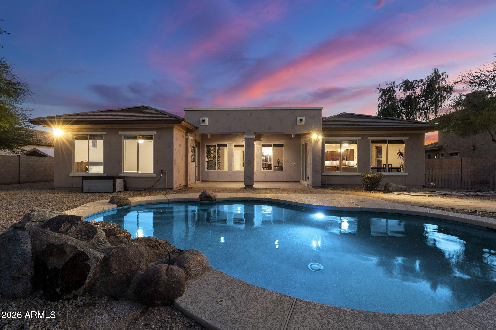 6920 West Fremont Road Laveen, AZ 85339 - Photo 33 of 44 Resort-Style Bkyd w Pebble Pool