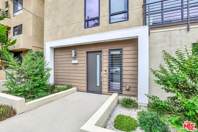 a view of a city from a balcony