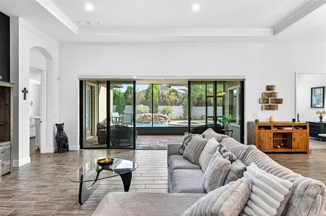 a view of a workspace with furniture