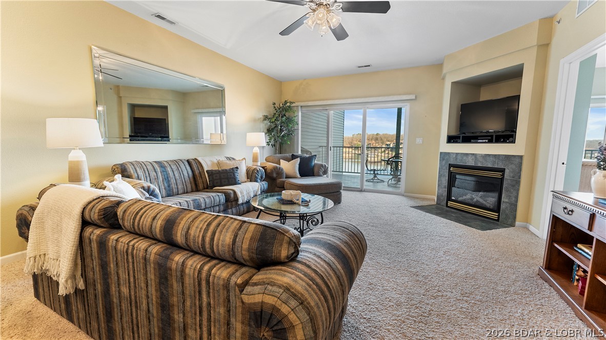 1181 Jeffries Road, Unit B307 Osage Beach, MO 65065 - Photo 16 of 45 A cozy living room - great for relaxing after a lo